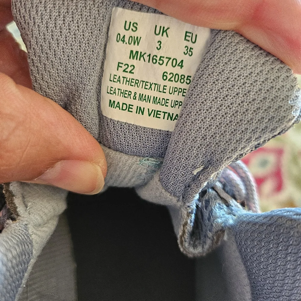 Merrell Kids Gray and Pink Hiking Boots